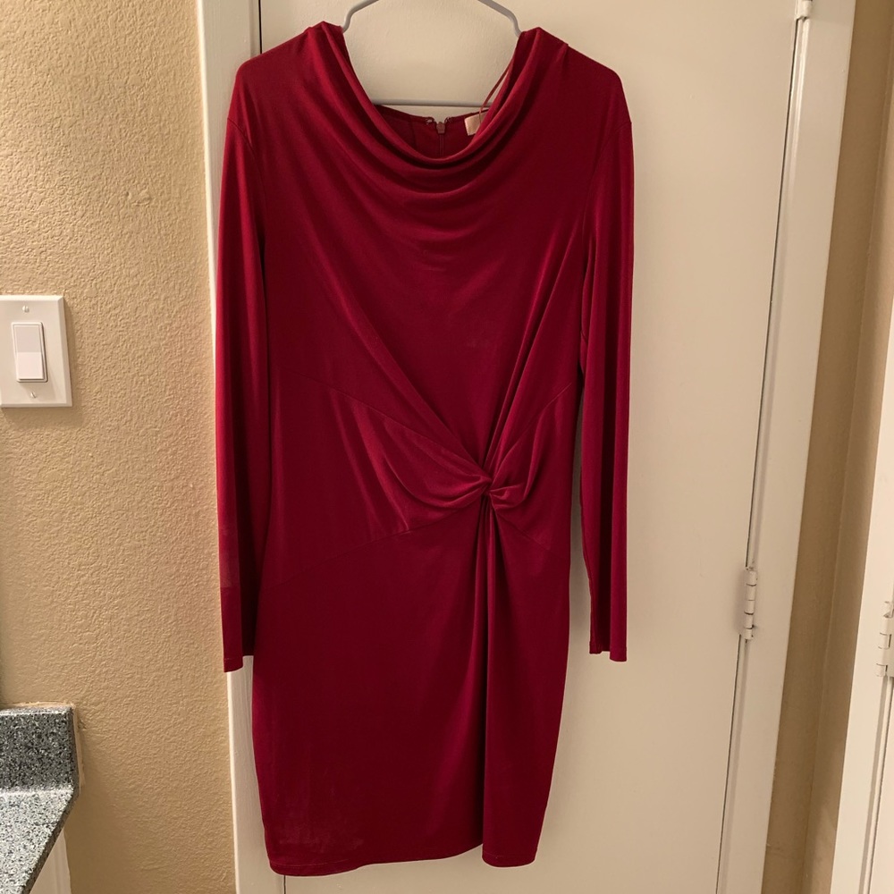 Maroon Michael Kors Dress